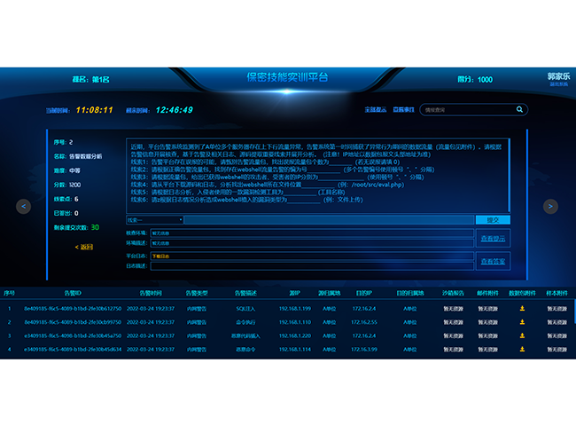 AG凯发K8国际安全保密技能演练平台